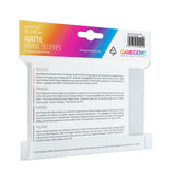 Fundas Gamegenic Prime Sleeves Blanco Matte (100)