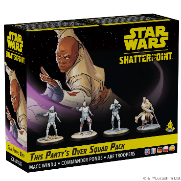 Star Wars Shatterpoint: This Party's Over Mace Windu Squad Pack