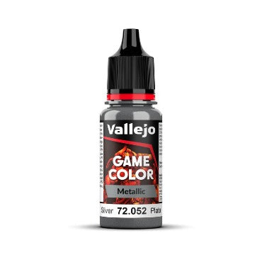 Plata, Vallejo Game Color 72052 (18 ml)