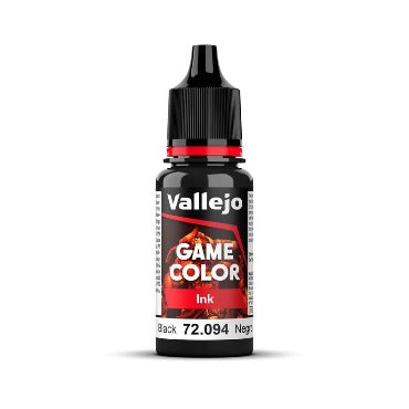 Tinte Negro, Vallejo Game Ink 72094 (18 ml)