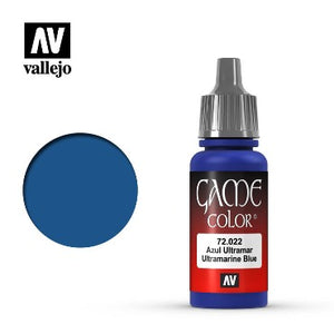 Azul Ultramar, Vallejo Game Color 72022 (17 ml)