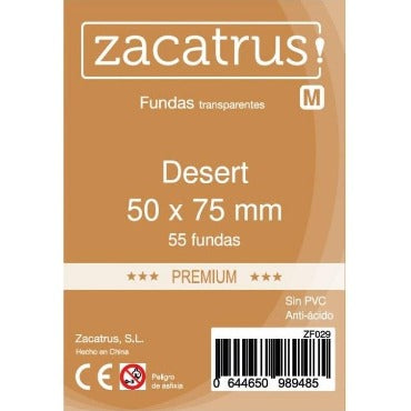 Fundas Zacatrus Desert Premium 50x75 mm (55 fundas)