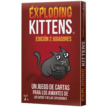 Exploding Kittens Edición Para 2 Jugadores