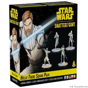Star Wars Shatterpoint: Hello There General Obi-Wan Kenobi Squad Pack