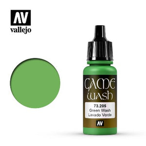 Lavado Verde, Vallejo Game Wash 73205 (17 ml)