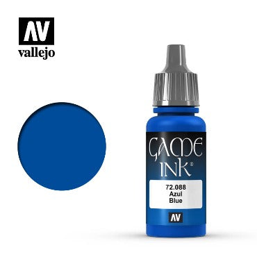 Tinte Azul, Vallejo Game Ink 72088 (17 ml)