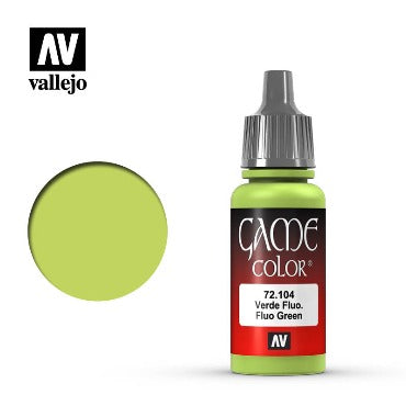 Verde Fluorescente, Vallejo Game Color 72104 (17 ml)