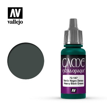 Verde Negro Denso, Vallejo Game Extra Opaco 72147 (17 ml)