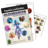 Gloomhaven: Círculos Olvidados. Pegatinas Reutilizables