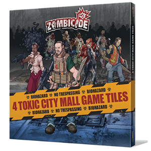Zombicide: Toxic City Mall Game Tiles