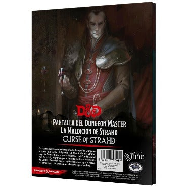 D&D Pantalla de Dungeon Master La Maldición de Strahd (Castellano)