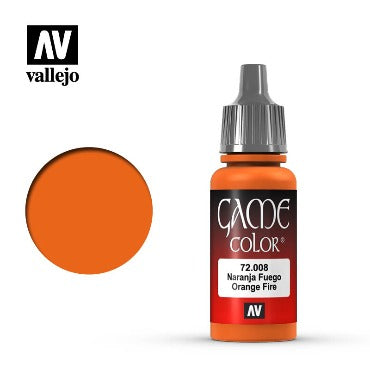 Naranja Fuego, Vallejo Game Color 72008 (17 ml)