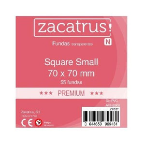 Fundas Zacatrus Square S (Cuadrada Pequeña) Premium 70x70 mm (55 fundas)