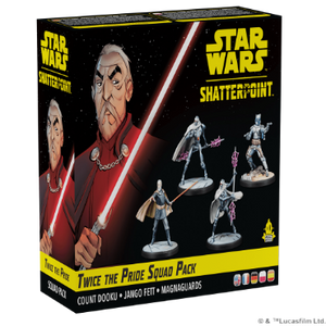 Star War Shatterpoint: Twice the Pride Count Dooku Squad Pack