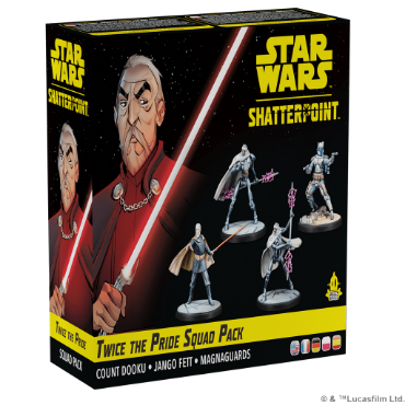 Star War Shatterpoint: Twice the Pride Count Dooku Squad Pack